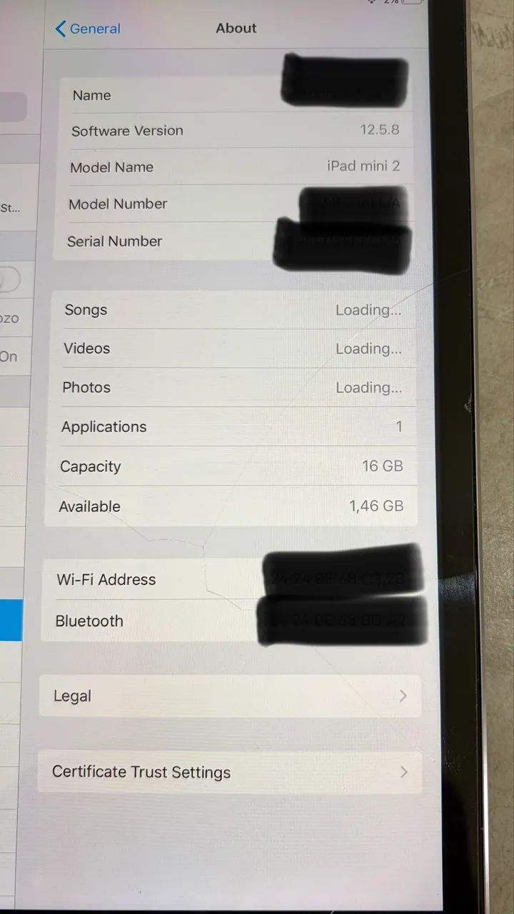 Tablet iPad mini 2 preto em excelente estado - Foto 4