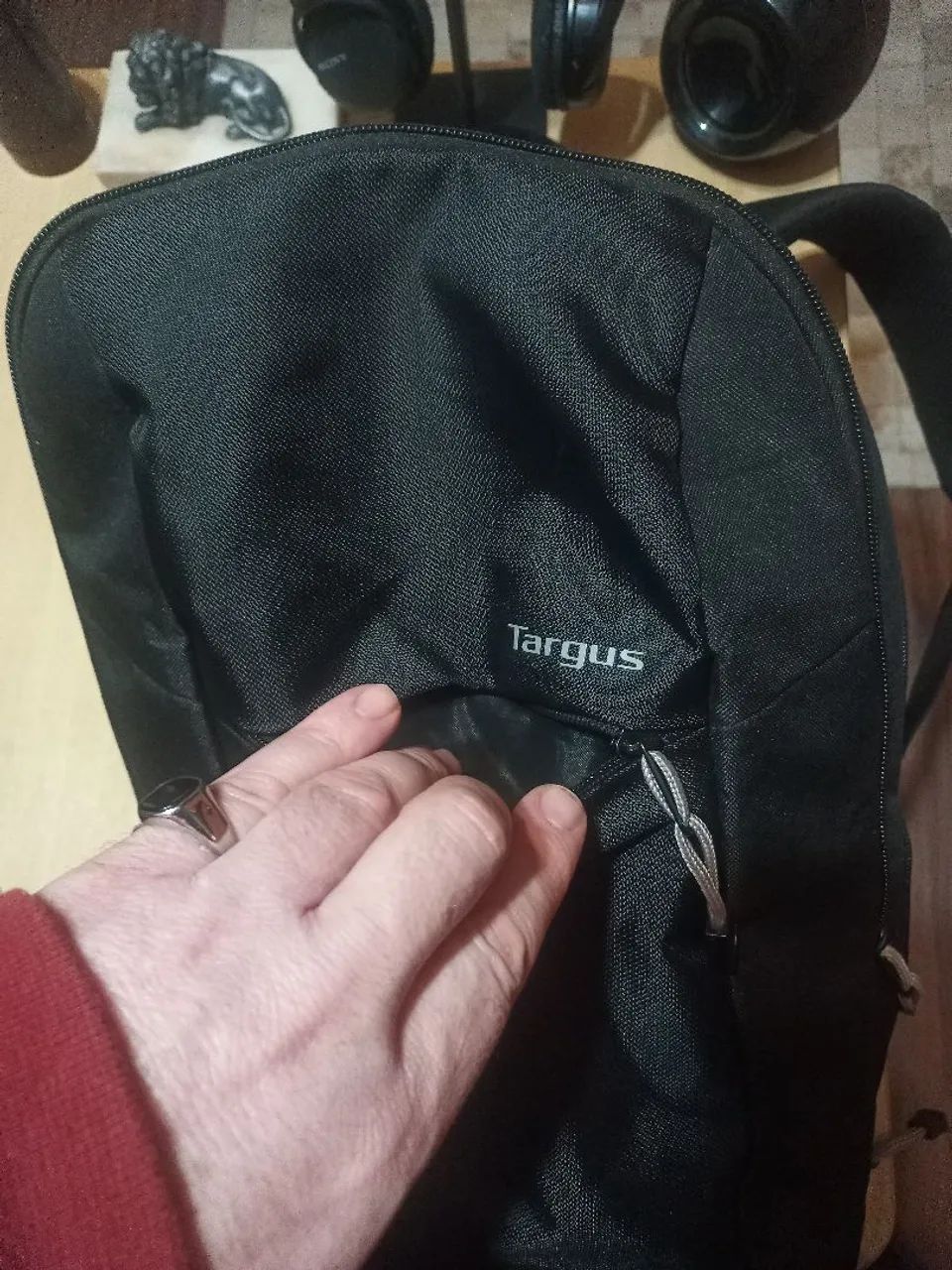  Mochila Targus para notebook, preta, modelo executivo/diário - Foto 3