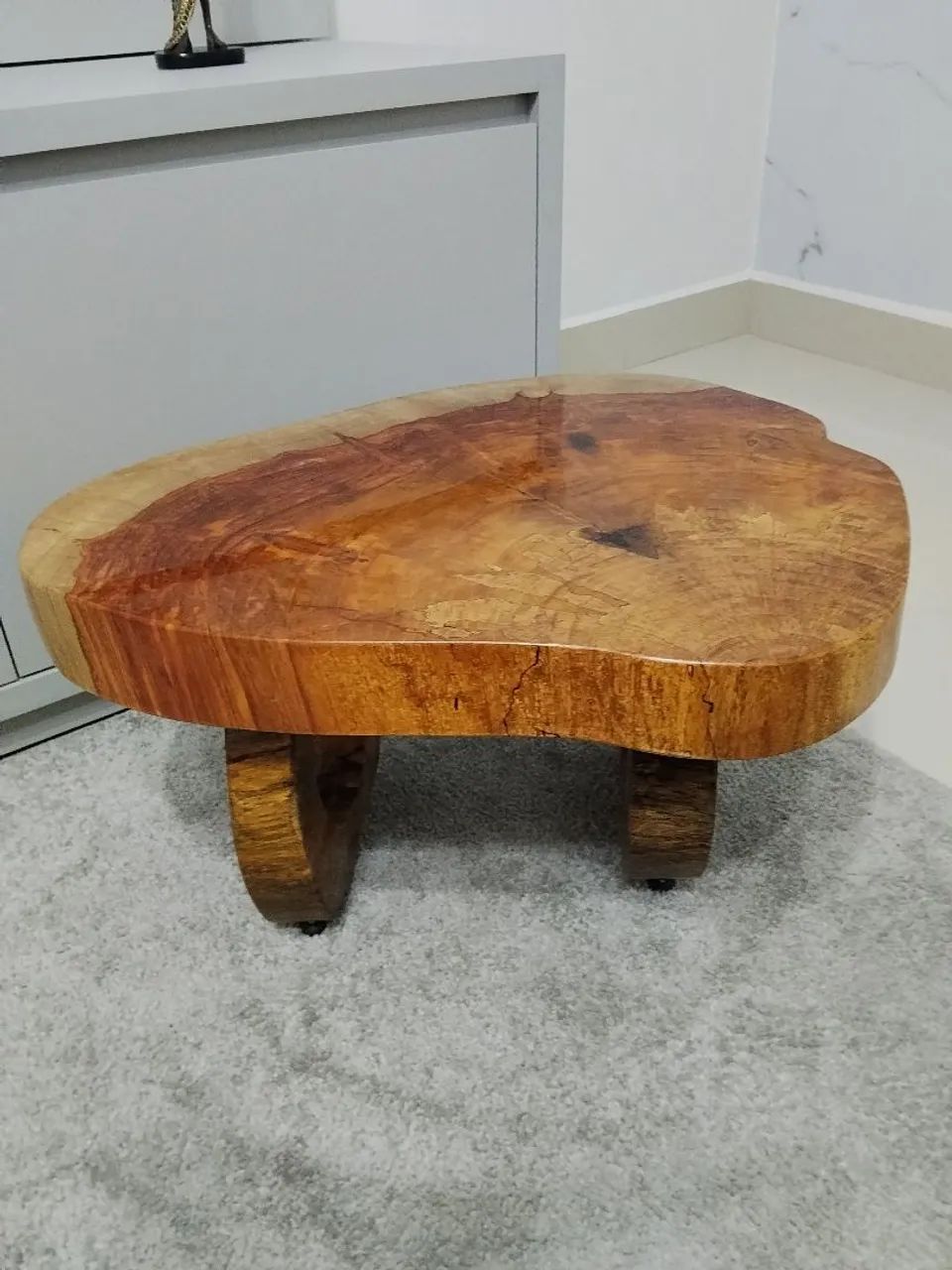 Mesa de centro madeira maciça  - Foto 4