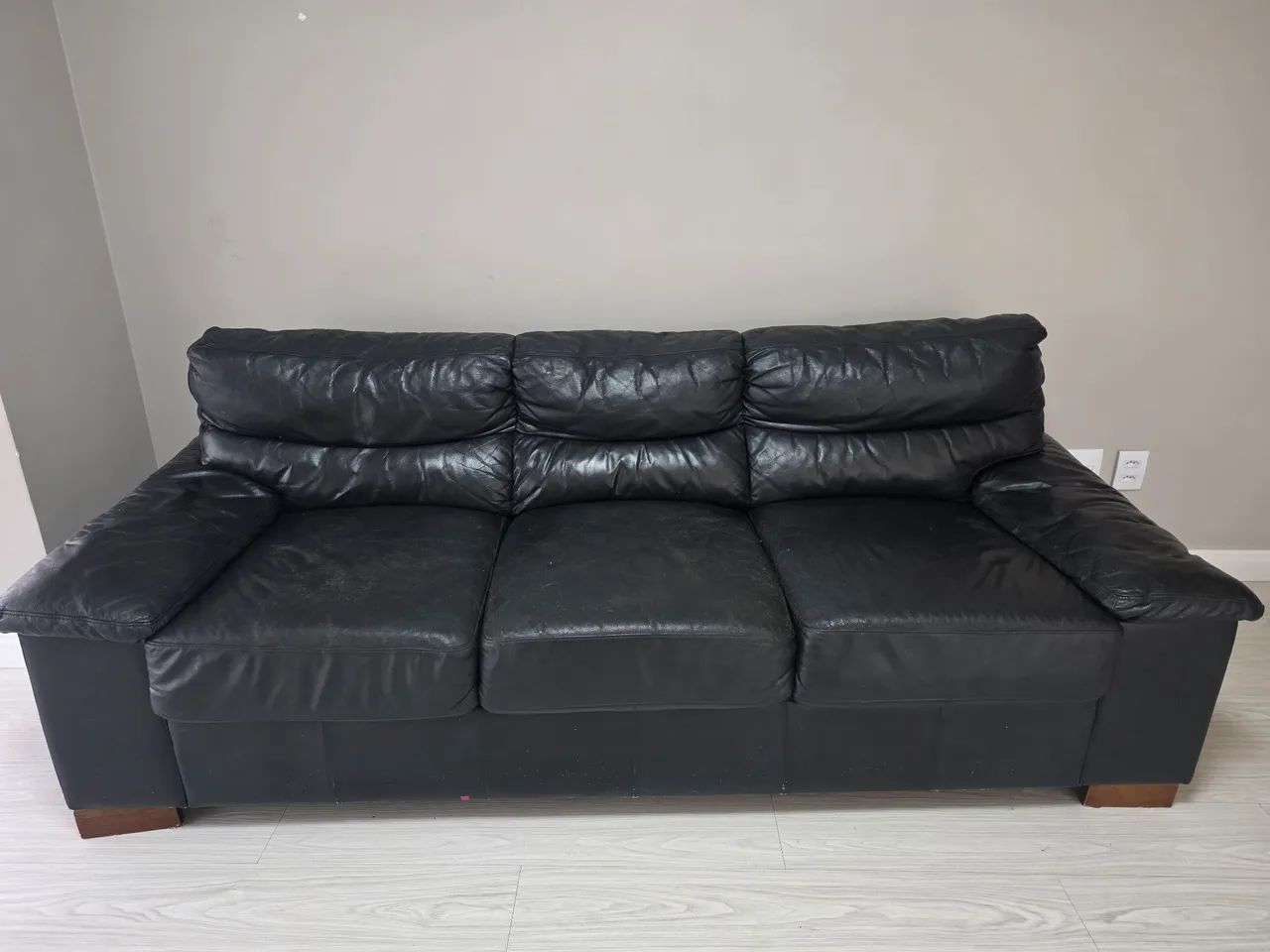 Sofá  de couro - Foto 2