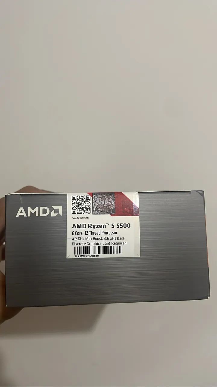 Processador Amd Ryzen 5 5500 6 core | 12 Thread Processor  4.2Ghz Max Boost | 3.6Ghz Base - Foto 3