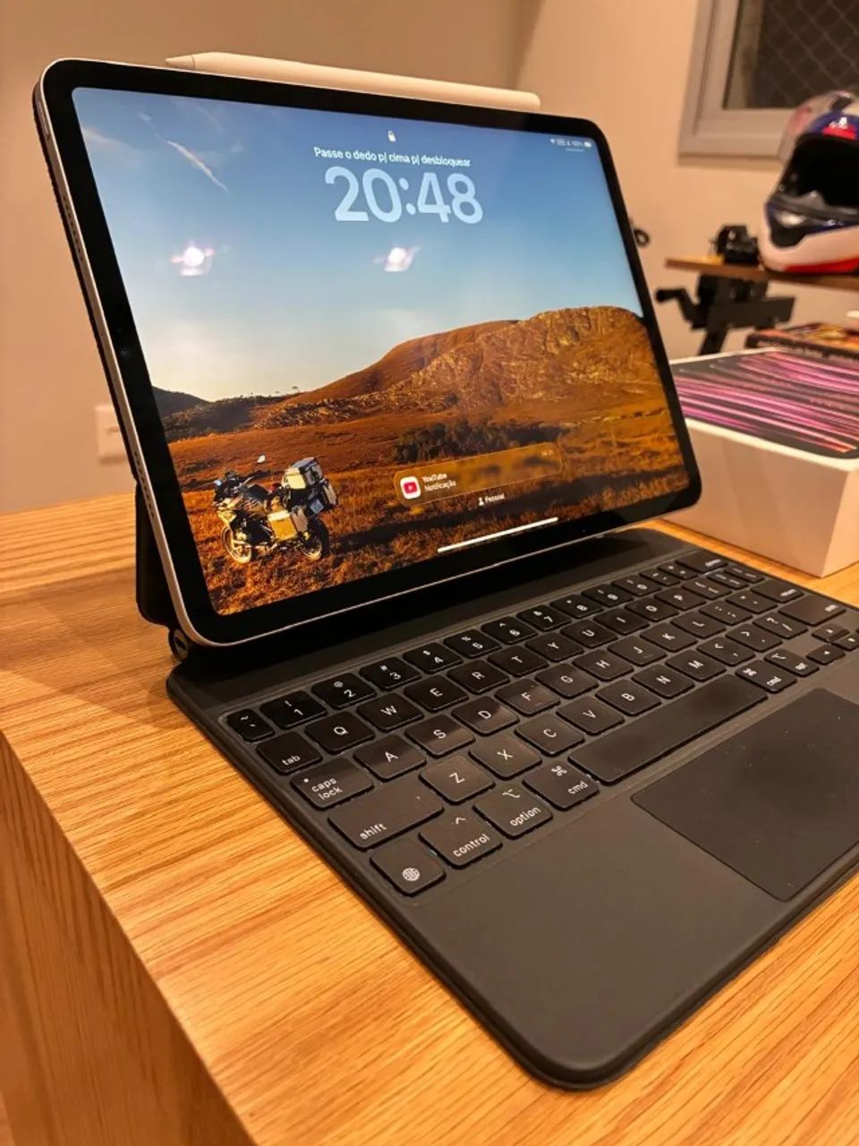 iPad Pro 11" (4ª Geração) 128GB ? Impecável com Apple Pencil 2 + Magic Keyboard - Foto 2
