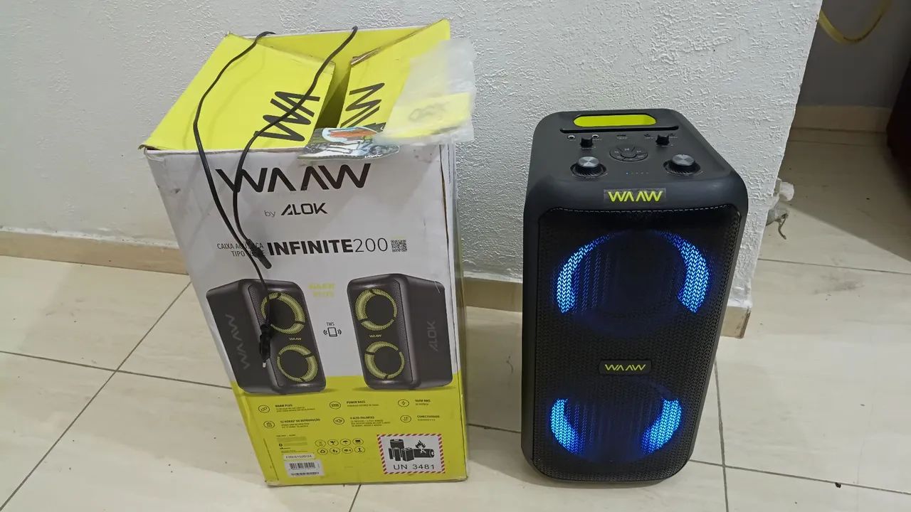 Caixa Acústica Bluetooth 