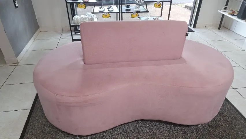 Sofá Organico Rosa - Foto 2