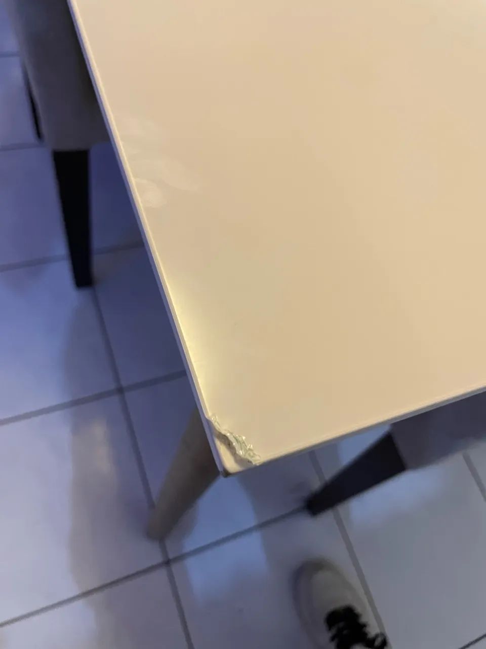 Mesa de jantar de vidro 6 lugares  - Foto 4