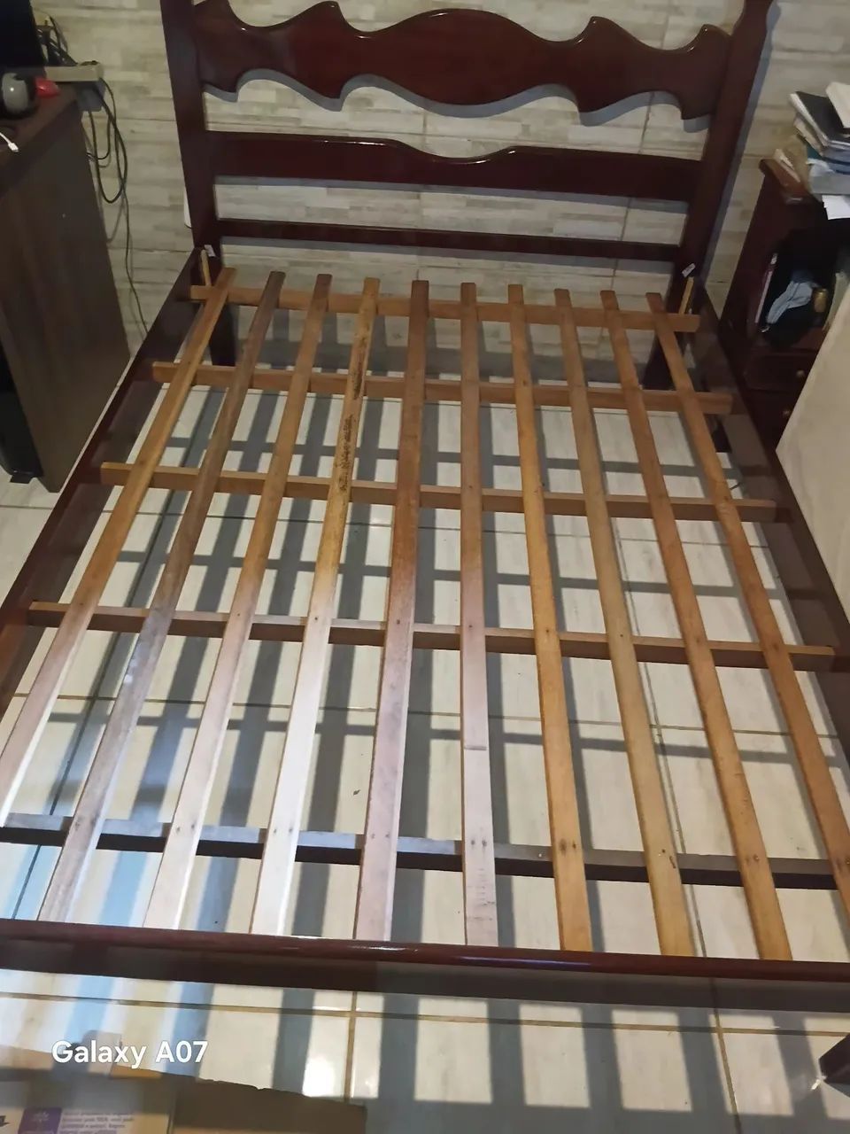 Cama de casal de madeira  - Foto 2