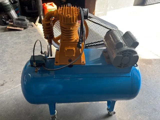 Compressor Chiaperini 140lbs 100 Litros - 220V (PARCELADO 4X) - Foto 4
