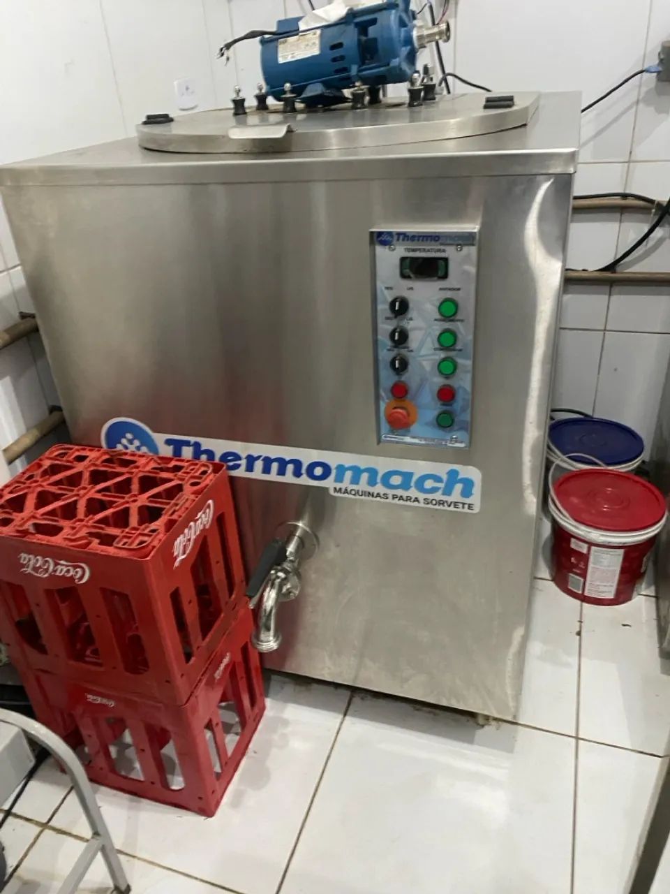 MÁQUINA PASTEURIZADOR PARA Fabricacao DE SORVETE