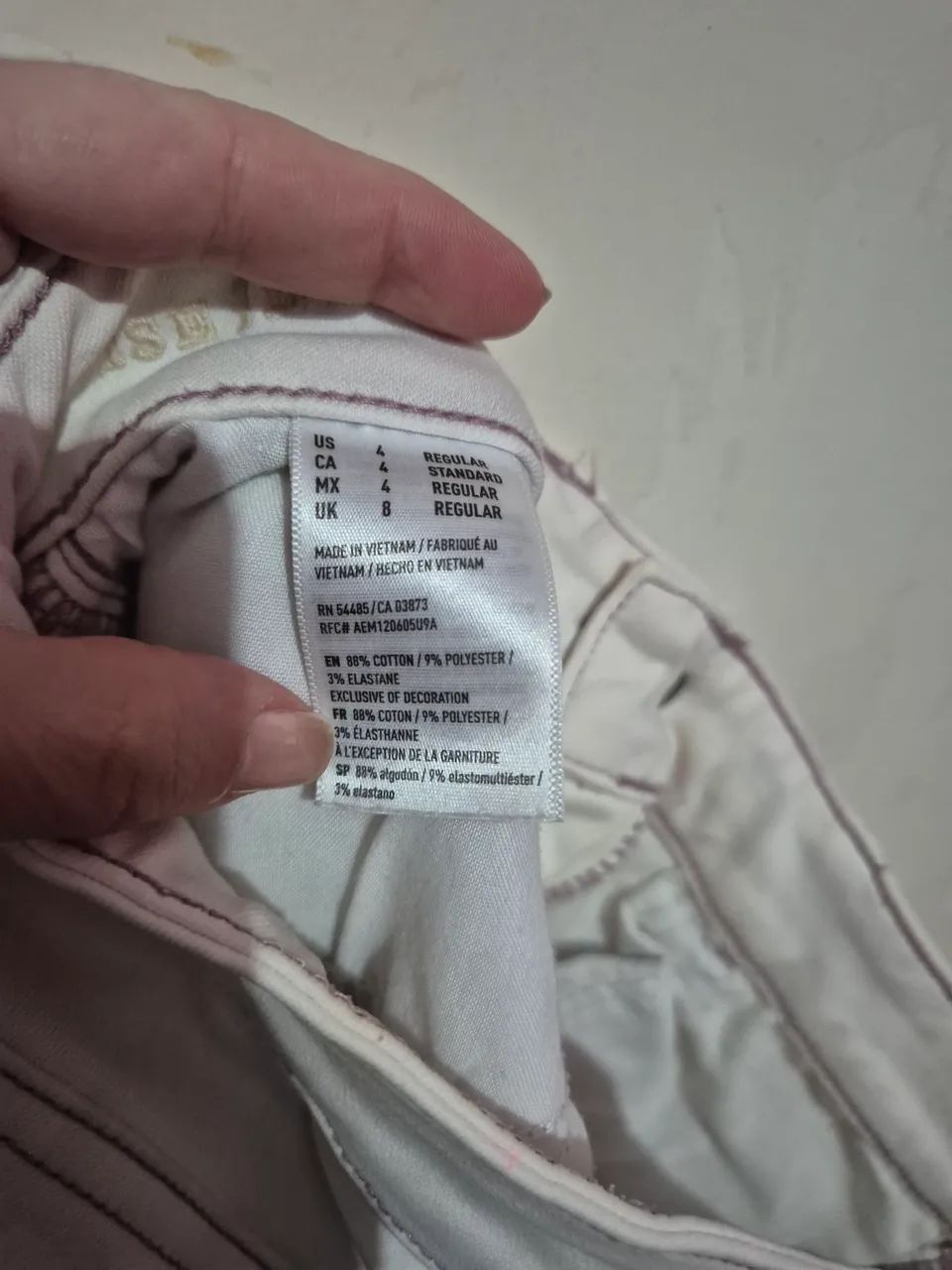 Calça jeans clara American Eagle - Foto 4
