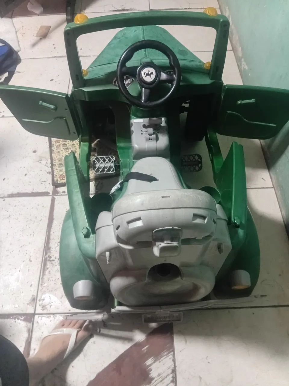 Carrinho de bebe de pedalinho - Foto 4