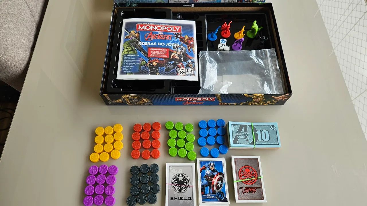 Jogo Monopoly Avengers Hasbro - Foto 2