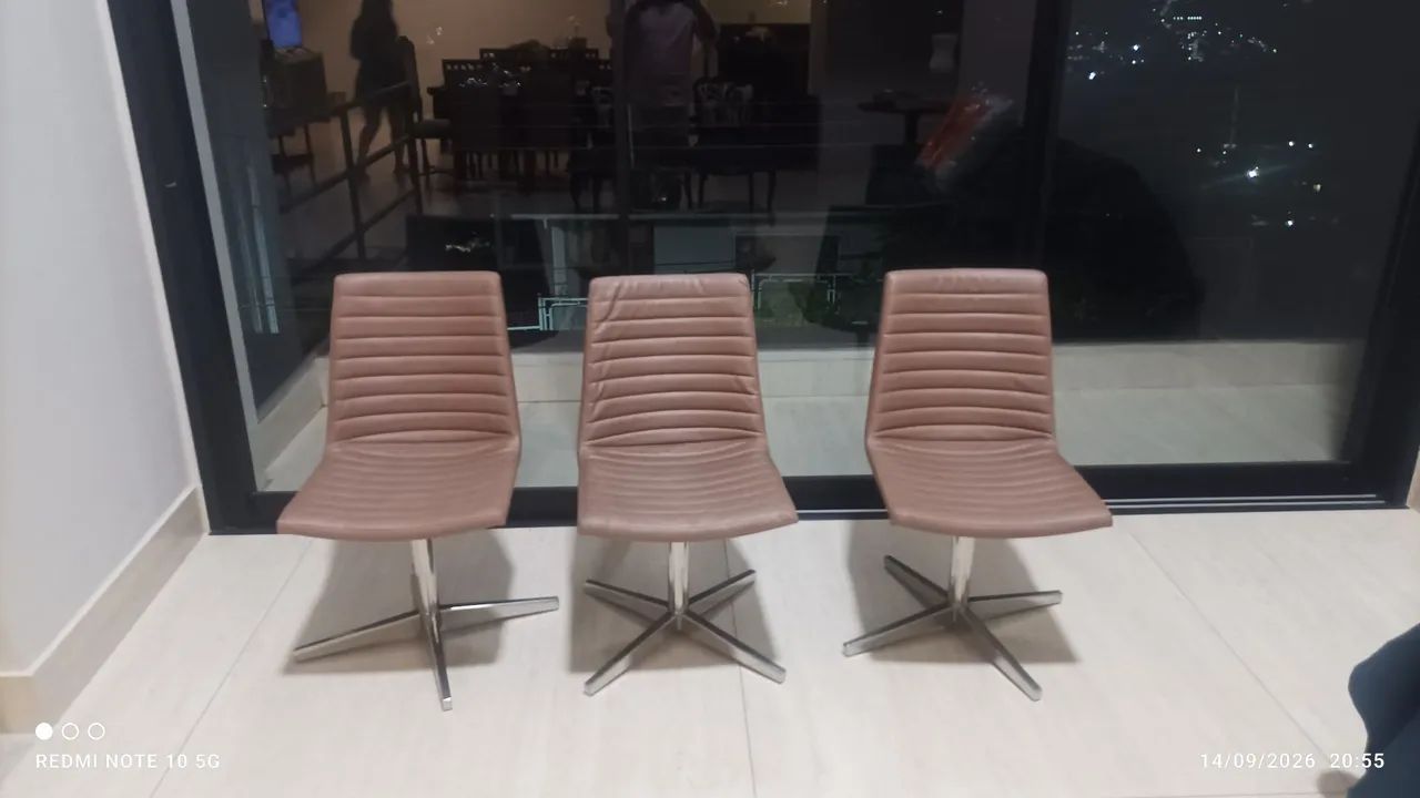 Oportunidade 3 Cadeiras Seminovas  - Foto 5