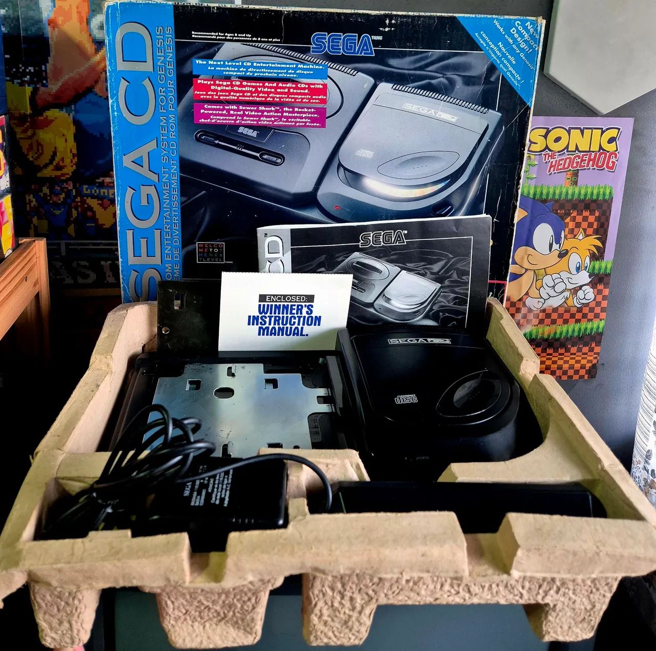 Console Sega CD completo  - Foto 4