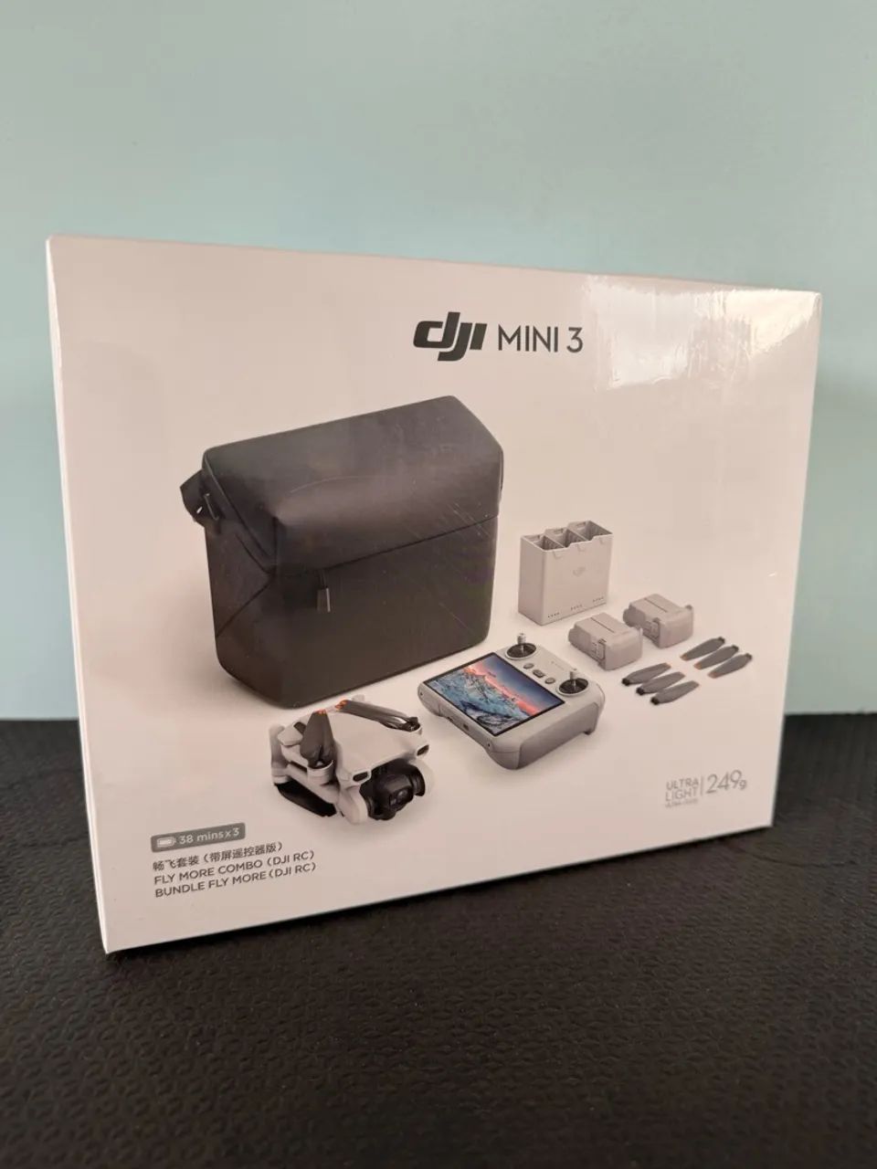 Dji mini 3 fly more combo + nota fiscal lacrado !