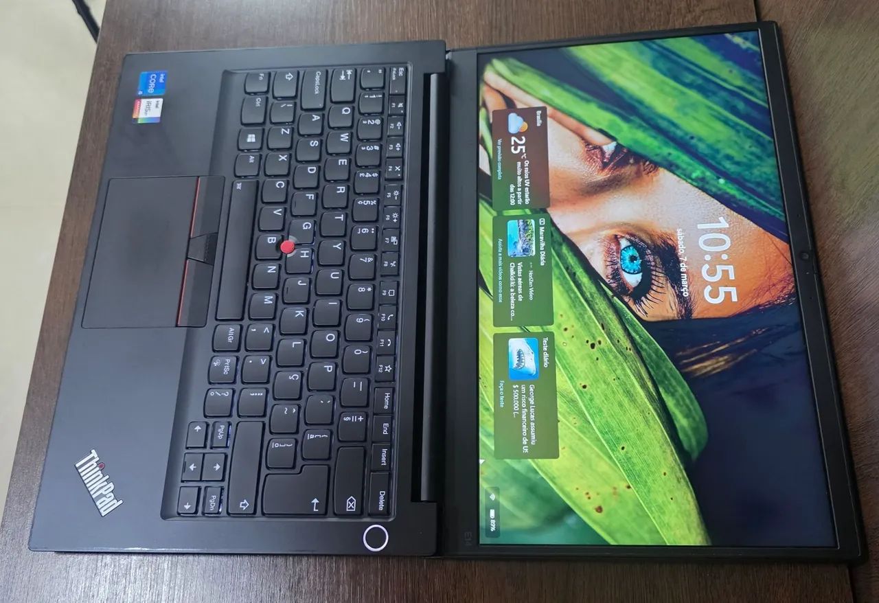 Notebook ThinkPad E14 Gen2,NF,Ac Cart,i5 11ª+Iris Xe,16GB DDR4,SSD Nvme 512GB,Wi-Fi 5G - Foto 5