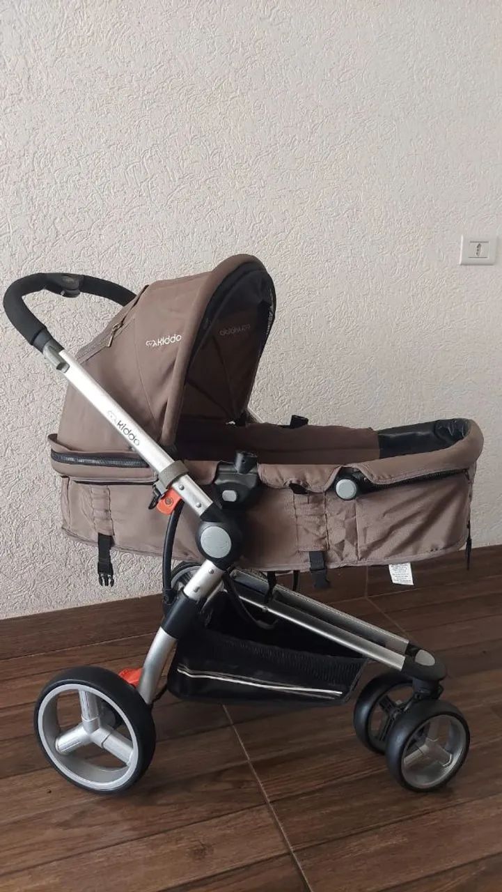 Carrinho Kiddo+ bebê conforto  - Foto 3