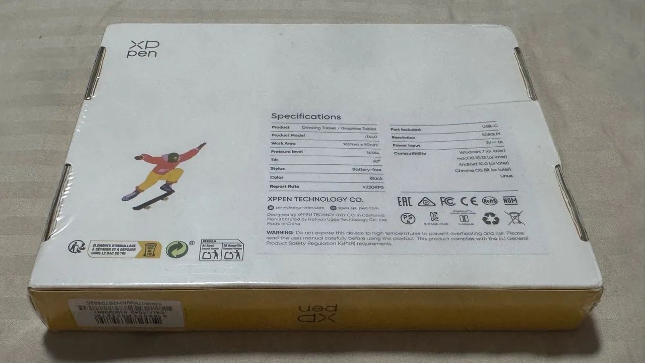 Mesa digitalizadora XP Pen Deco 640 com caneta - Foto 5