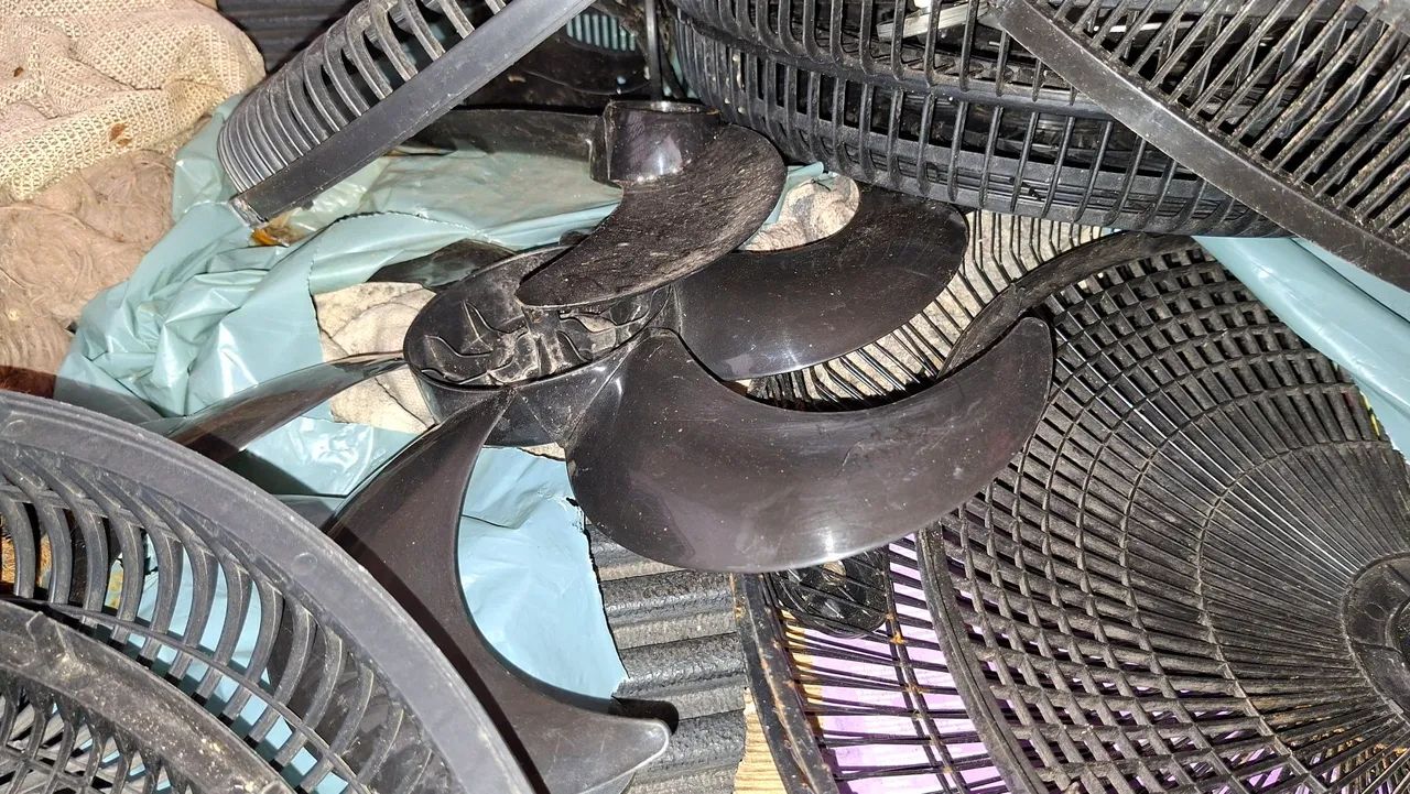 PEÇAS DE VENTILADOR - GRADES E HÉLICES