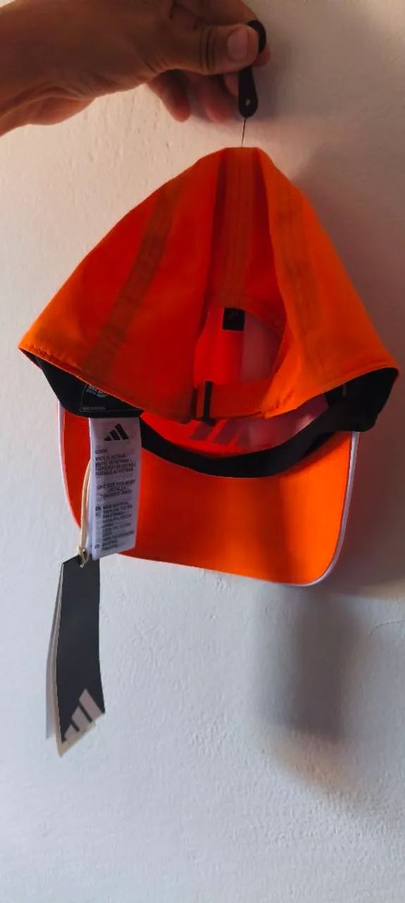 Boné Adidas Laranja/Orange ClimaCool OneSize - Foto 4
