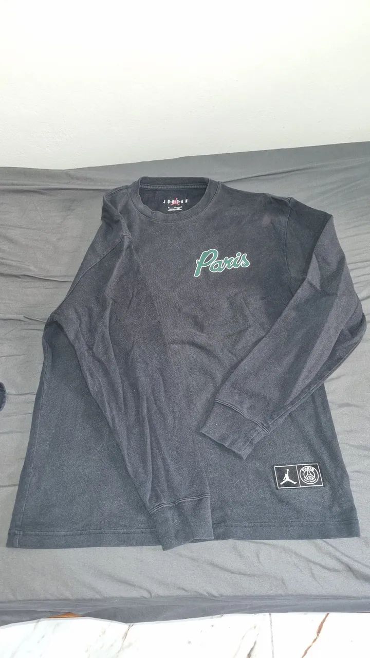 Camisa PSG x Jordan Manga Longa