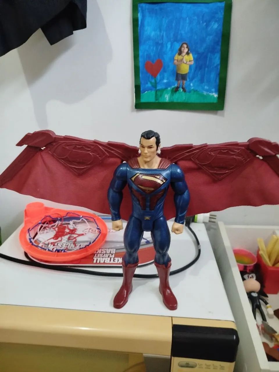 Boneco superm com led e som - Foto 2