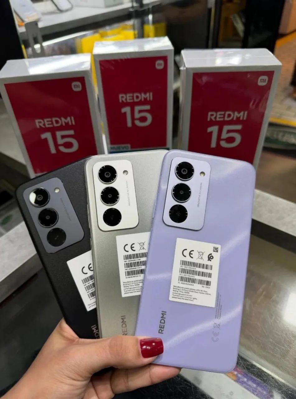 Redmi 15 4G 8ram 256gb - GLOBAL