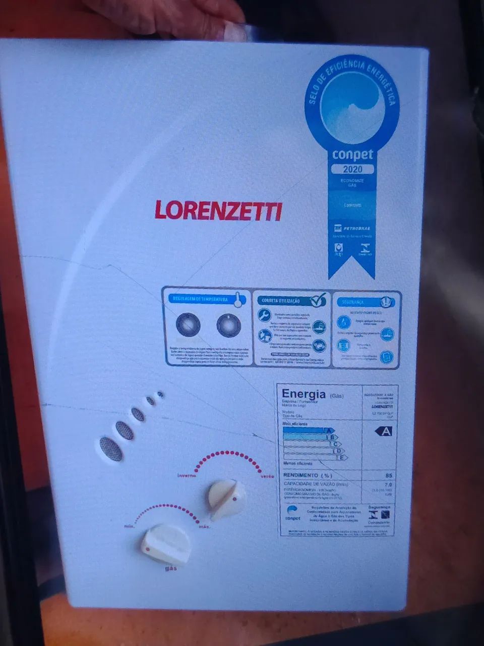 Aquecedor Lorenzetti lz 750 