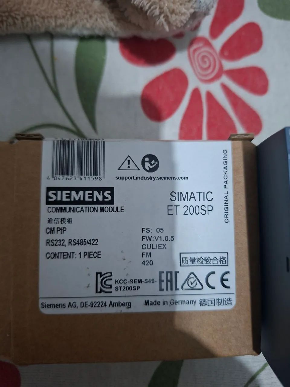 SIMATIC S7 / ET 200SP CM PtP, código: - Foto 4