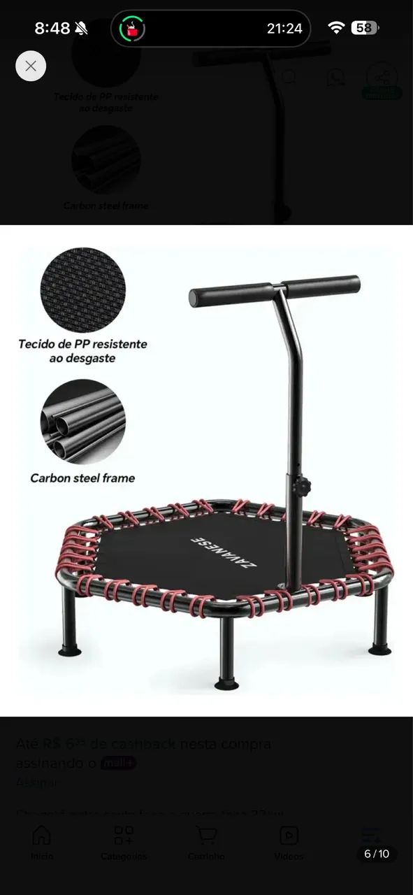 Trampolim Jump Profissional