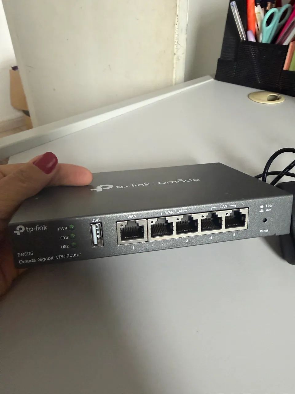 Roteador TP-Link Omada ER605 (Versão 2.0)