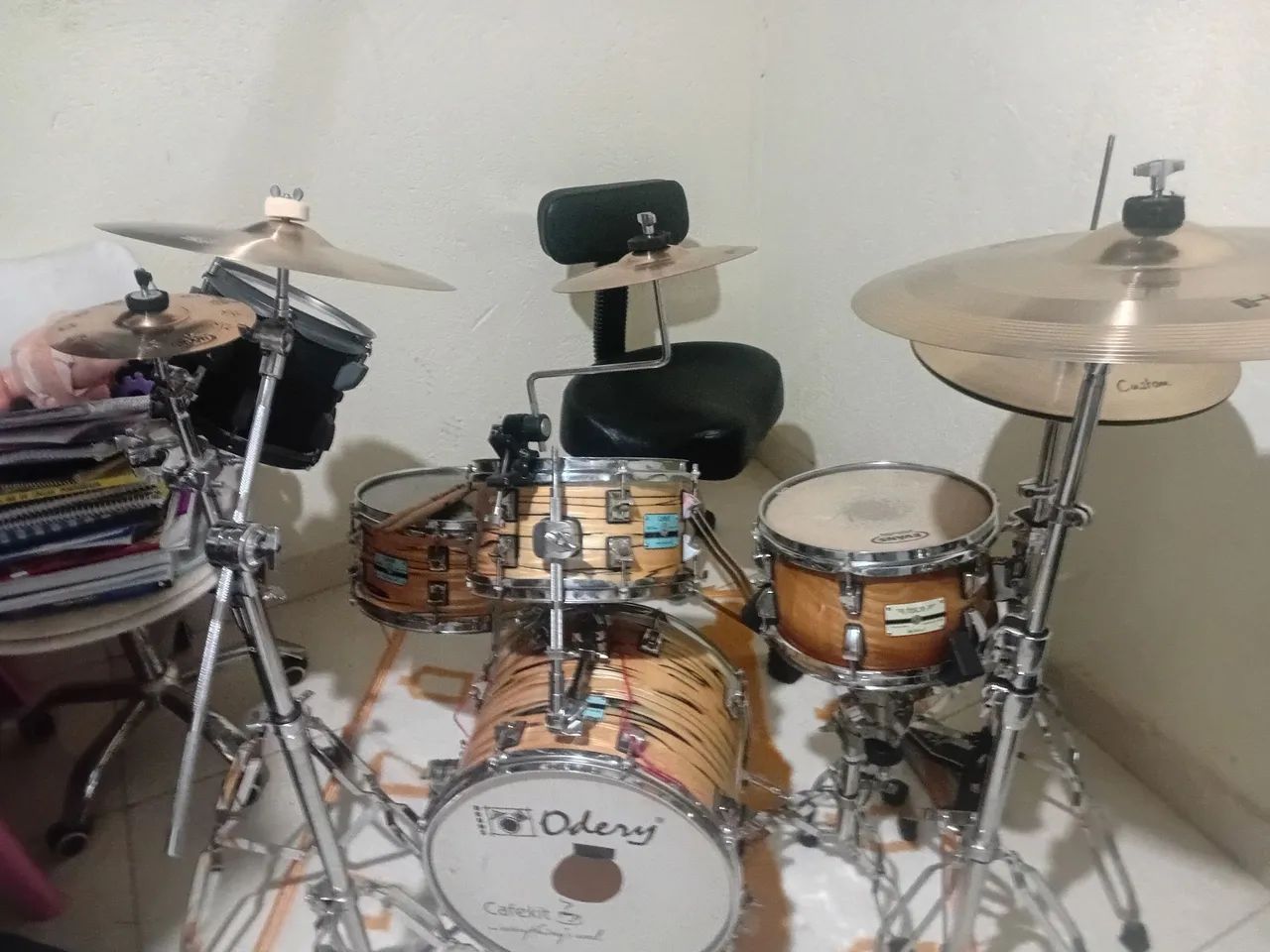 Bateria Odery Cafe Kit  - Foto 3