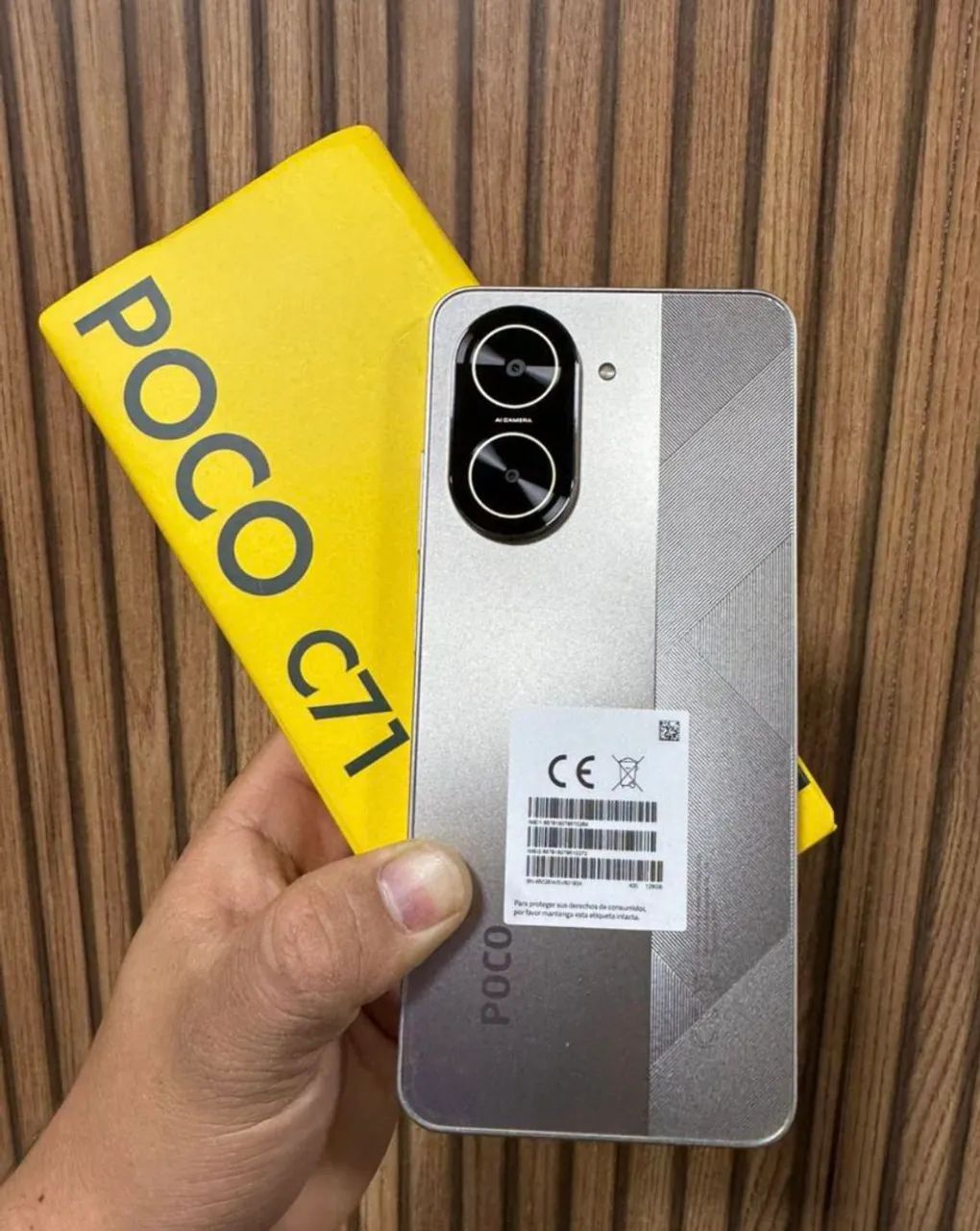 Lançamentoooooo - Poco C71 (4G) 128/4 + Entrega Grátis Gold