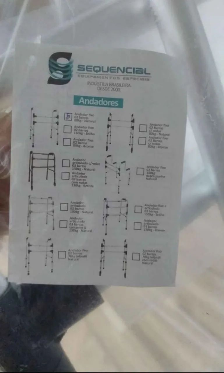 Andador sequencial  - Foto 2
