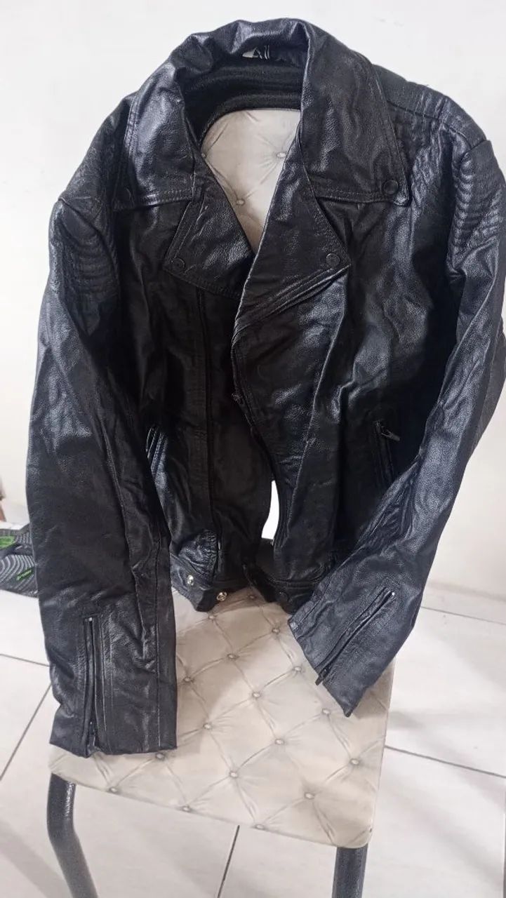 Jaqueta em couro  - Foto 3