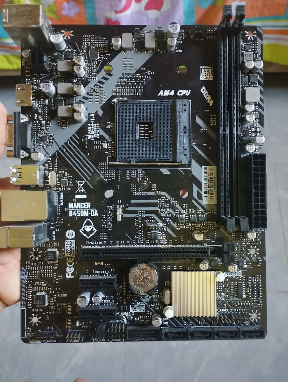 Placa-mãe Mancer B450M-DA AM4