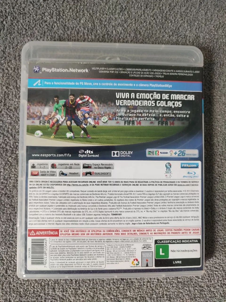 FIFA 14 PS3 (R$ 40 é o valor para venda local sem Olx pay) - Foto 6