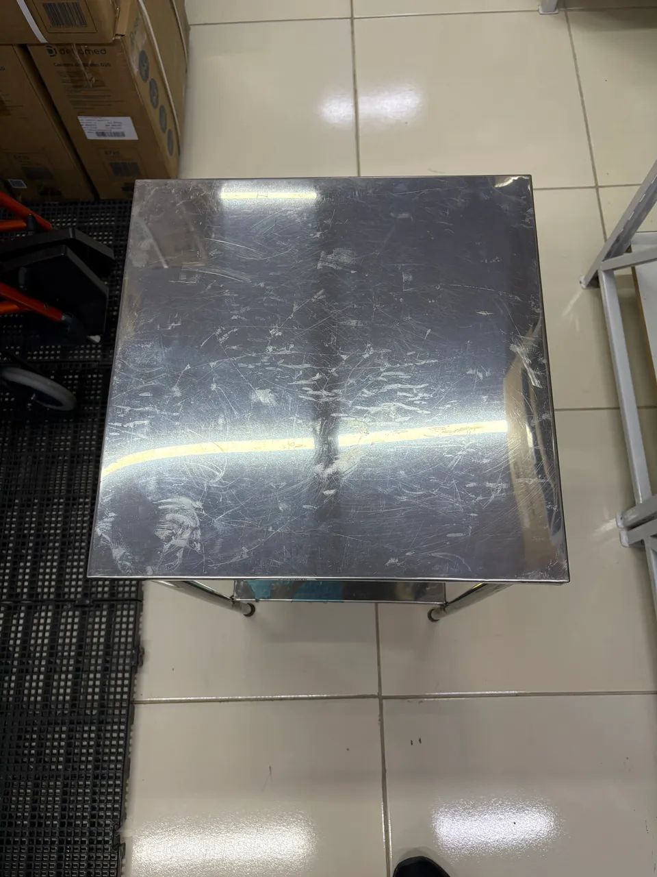 Mesa auxiliar inox - Foto 3