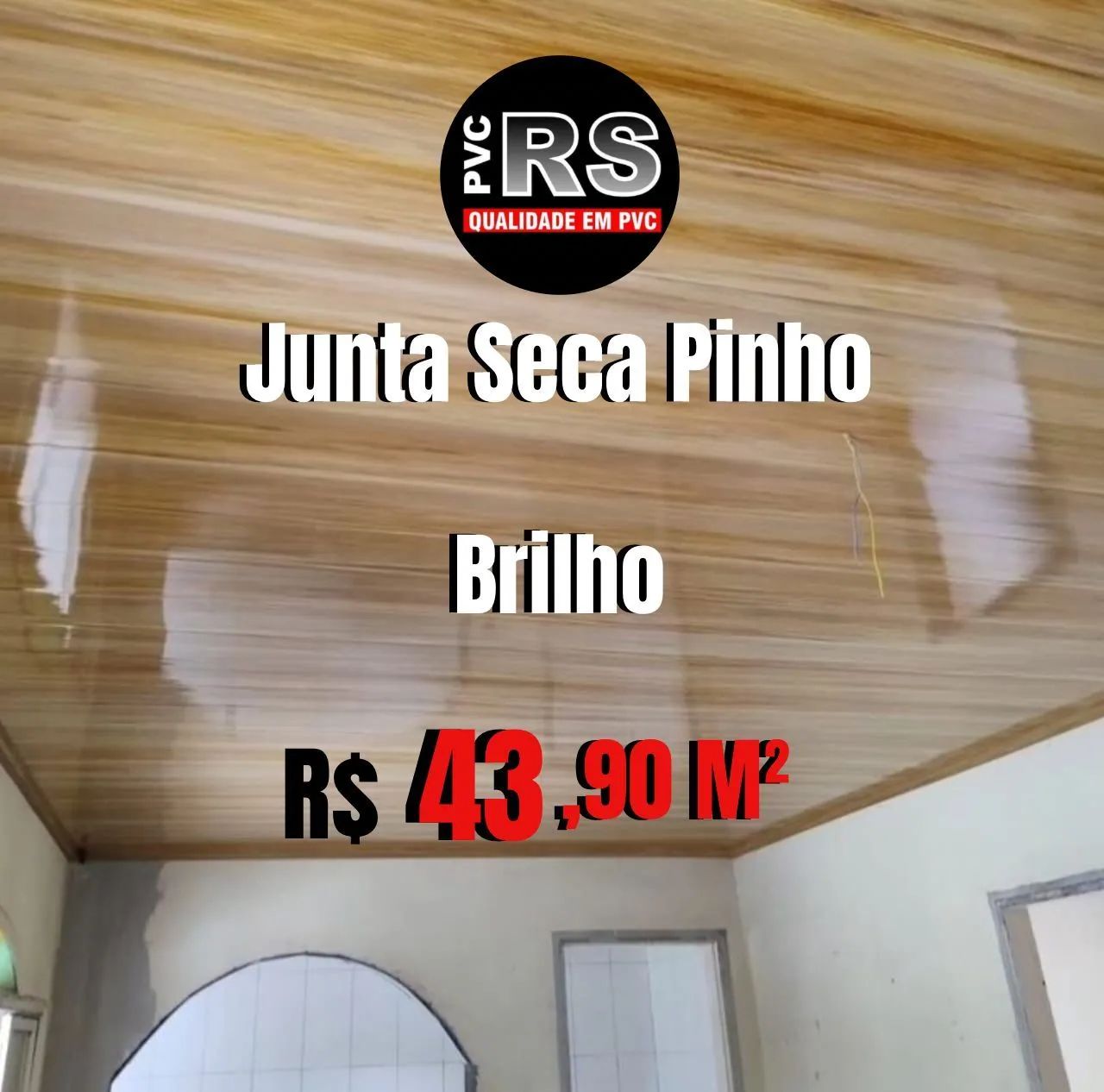 Transforme seus ambientes com a Junta Seca Brilho Amadeirado!
