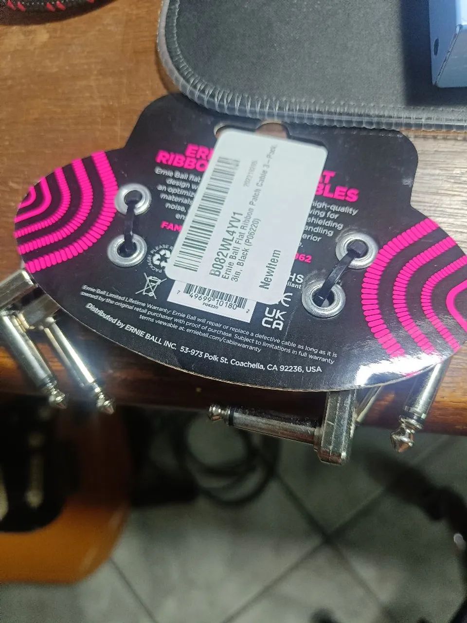Cabo conector Ernie Ball - Foto 2