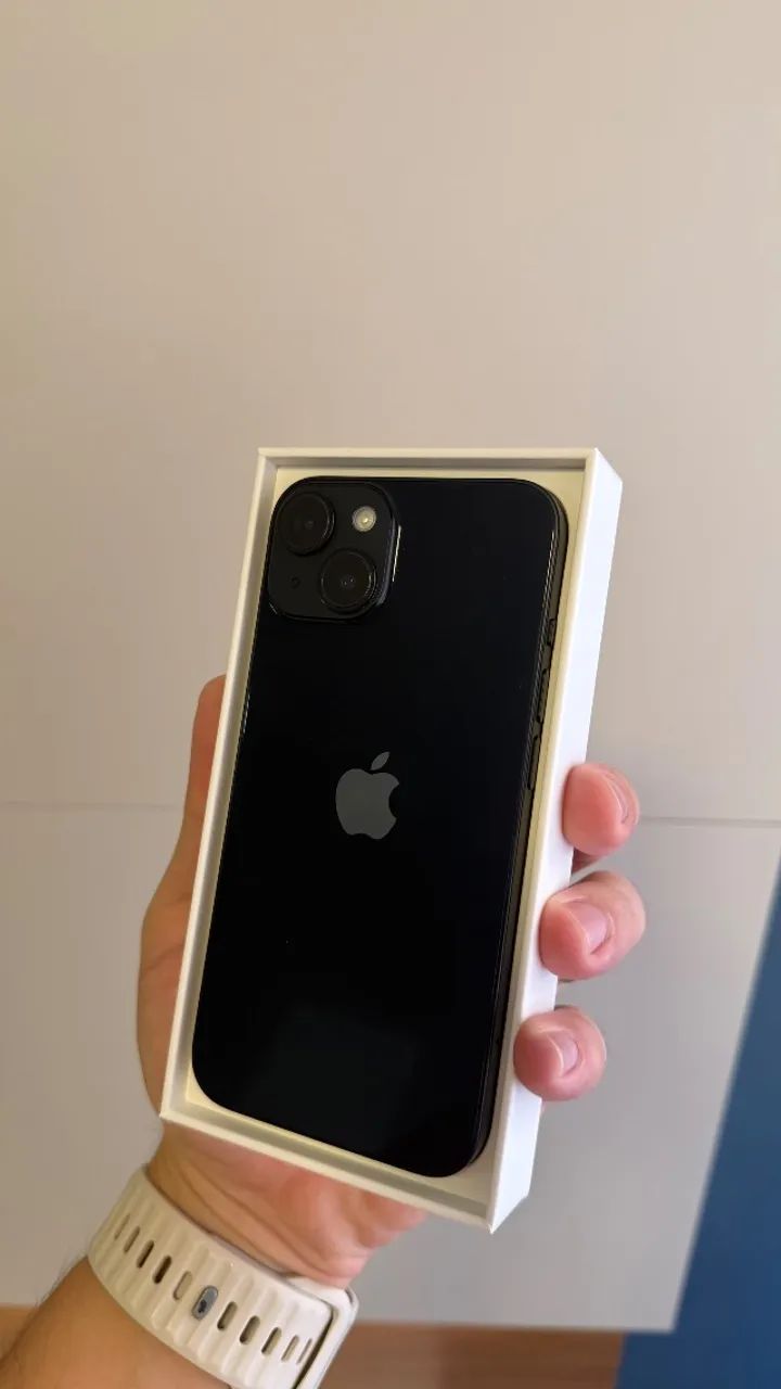 iPhone 14 Midnight 128GB, Seminovo muito bem conservado, 86