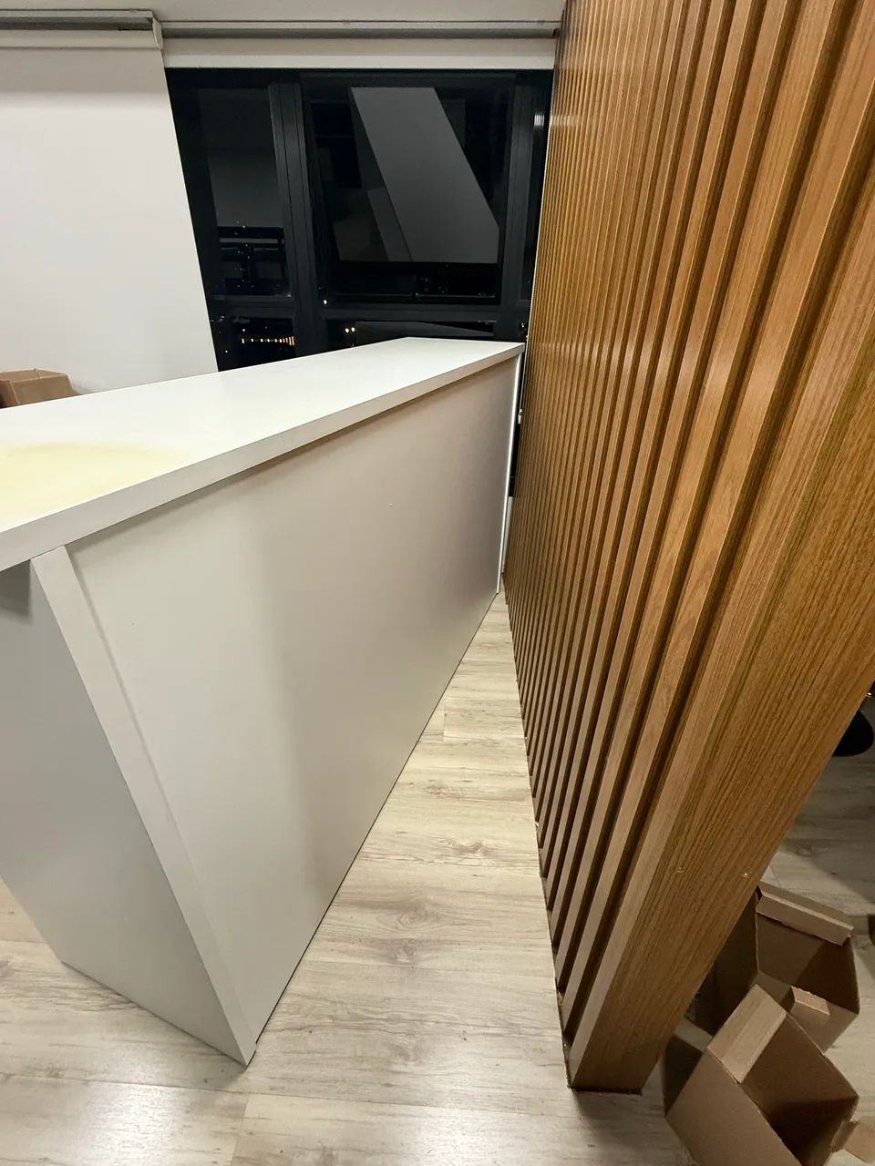 Balcão Branco Estoque Escritório Em MDF - Foto 4