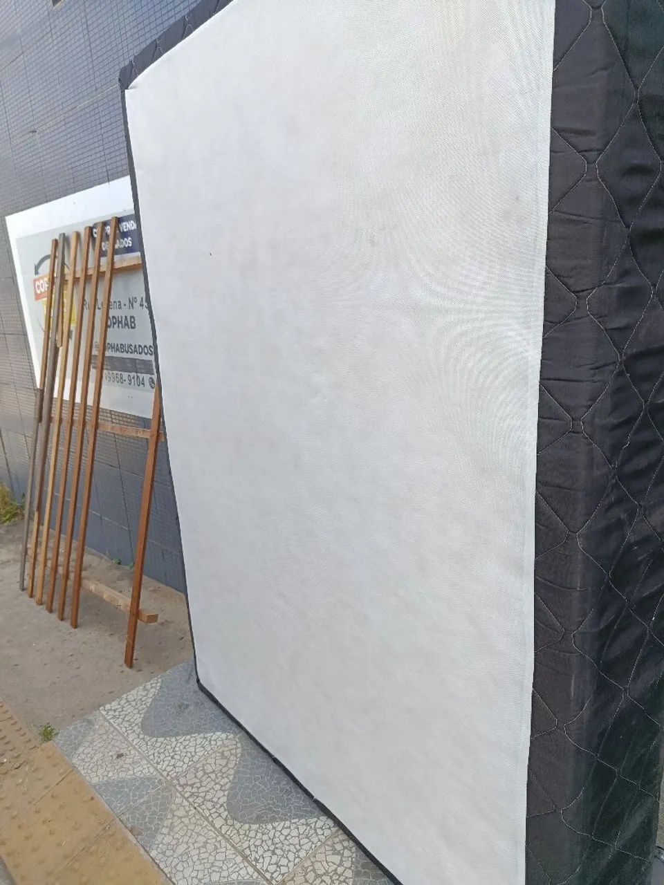 Só base de cama box casal 196x136
