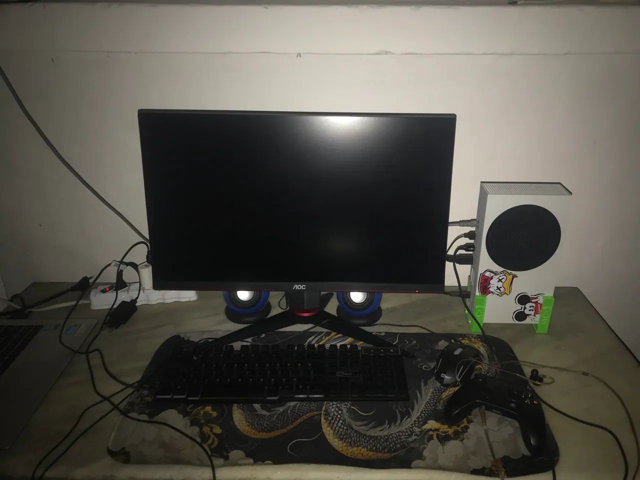 Xbox series s + Monitor gamer 24 