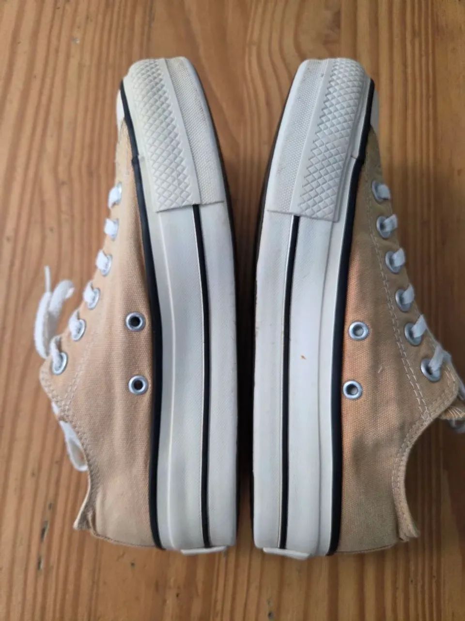 Tenis Converse All Star Plataforma Cor Caramelo BR 35 - Foto 5