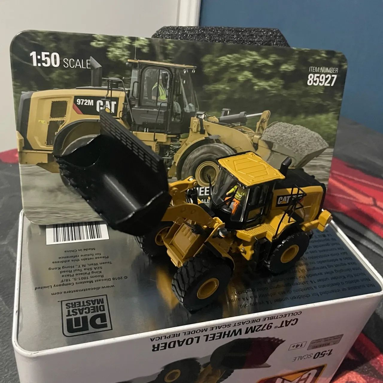 Miniatura pá carregadeira caterpillar  - Foto 3