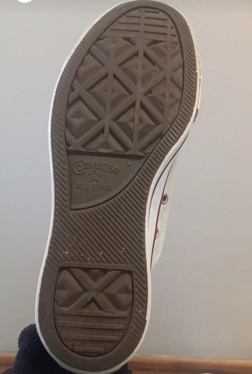 Tênis all star plataforma branco original (35) - Foto 2