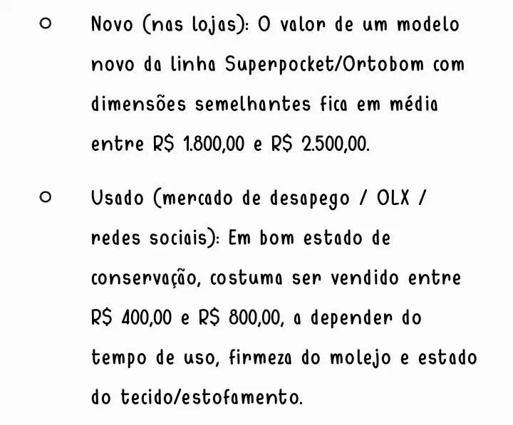 COLCHÃO ORTOBOM  - Foto 5