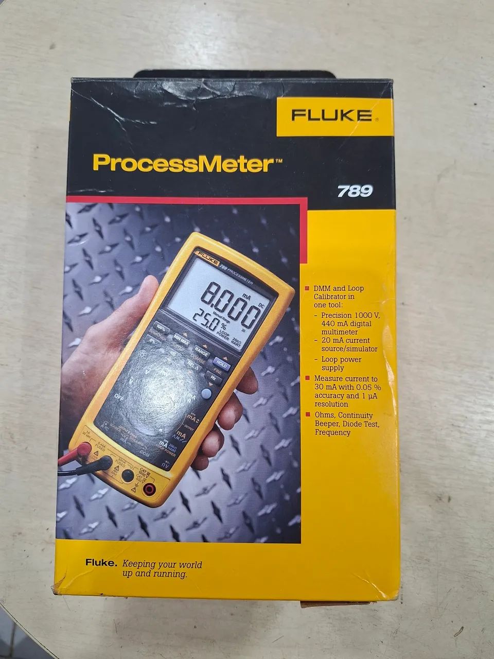 Fluke 789 processmeter, multímetro digital true RMS