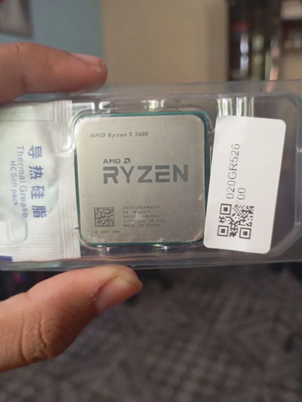 ? AMD Ryzen 5 2600 6 Núcleos 12 Threads + Pasta Térmica | Ótimo para Games e Upgrade - Foto 2