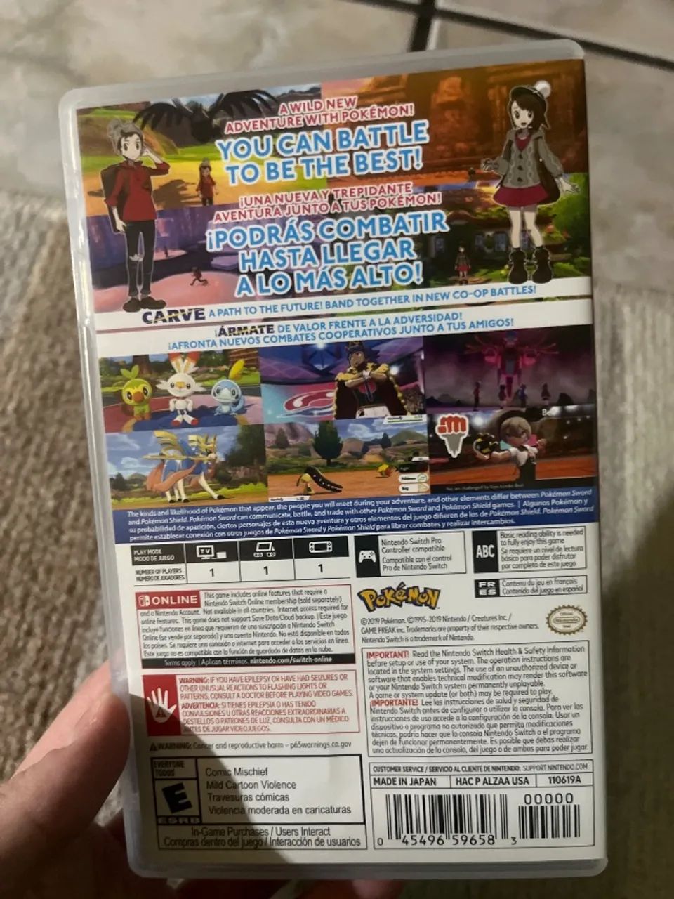 JOGO SWITCH POKEMON SWORD - Foto 3
